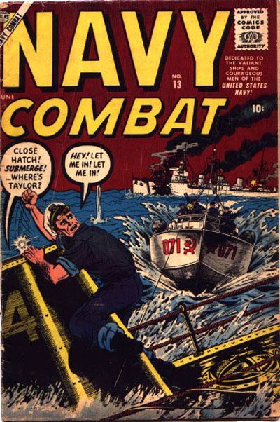 Cover for Navy Combat (Marvel, 1955 series) #13