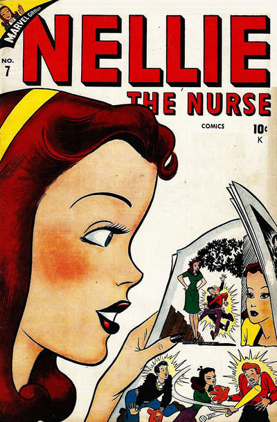 Cover for Nellie the Nurse Comics (Marvel, 1945 series) #7