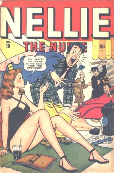 Cover for Nellie the Nurse Comics (Marvel, 1945 series) #10