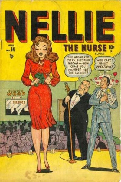 Cover for Nellie the Nurse Comics (Marvel, 1945 series) #14
