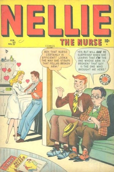 Cover for Nellie the Nurse Comics (Marvel, 1945 series) #17