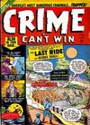 Cover for Crime Can't Win (Marvel, 1950 series) #5