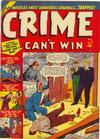 Cover for Crime Can't Win (Marvel, 1950 series) #7