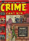 Cover for Crime Can't Win (Marvel, 1950 series) #10