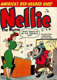 Cover Thumbnail for Nellie the Nurse Comics (Marvel, 1945 series) #32