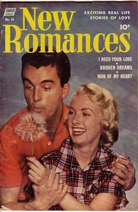 Cover for New Romances (Pines, 1951 series) #16