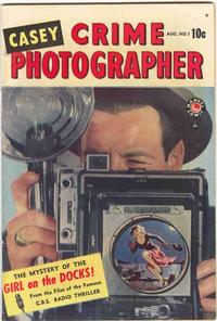 Cover for Casey - Crime Photographer (Marvel, 1949 series) #1