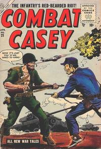Cover Thumbnail for Combat Casey (Marvel, 1953 series) #21