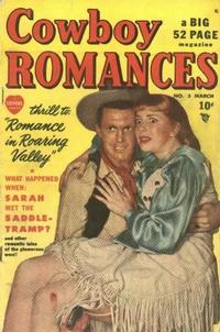 Cover Thumbnail for Cowboy Romances (Marvel, 1949 series) #3