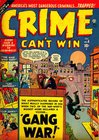 Cover Thumbnail for Crime Can't Win (Marvel, 1950 series) #8