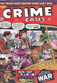 Cover Thumbnail for Crime Cases Comics (Marvel, 1950 series) #12