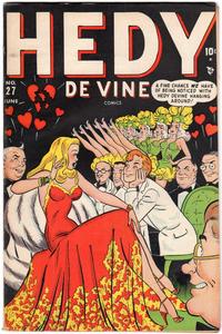 Cover Thumbnail for Hedy De Vine Comics (Marvel, 1947 series) #27