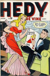 Cover Thumbnail for Hedy De Vine Comics (Marvel, 1947 series) #28