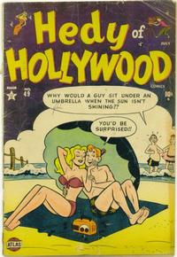 Cover Thumbnail for Hedy of Hollywood Comics (Marvel, 1950 series) #49