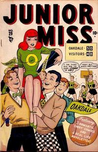 Cover Thumbnail for Junior Miss (Marvel, 1947 series) #29