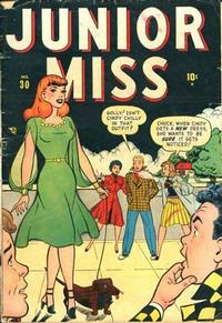 Cover Thumbnail for Junior Miss (Marvel, 1947 series) #30