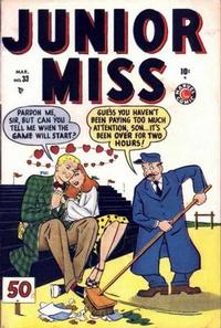 Cover Thumbnail for Junior Miss (Marvel, 1947 series) #33