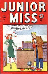 Cover Thumbnail for Junior Miss (Marvel, 1947 series) #34