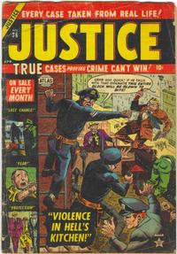 Cover Thumbnail for Justice (Marvel, 1947 series) #36