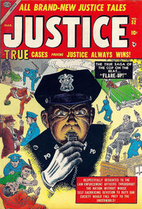 Cover for Justice (Marvel, 1947 series) #52