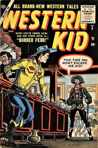 Cover Thumbnail for Western Kid (Marvel, 1954 series) #5