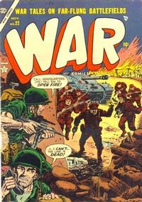 Cover Thumbnail for War Comics (Marvel, 1950 series) #22