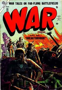 Cover Thumbnail for War Comics (Marvel, 1950 series) #24