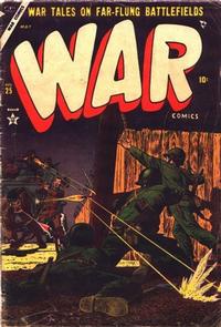 Cover Thumbnail for War Comics (Marvel, 1950 series) #25