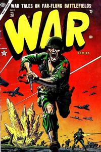 Cover Thumbnail for War Comics (Marvel, 1950 series) #26