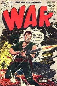 Cover Thumbnail for War Comics (Marvel, 1950 series) #34