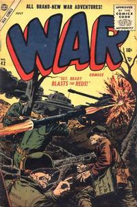 Cover Thumbnail for War Comics (Marvel, 1950 series) #42