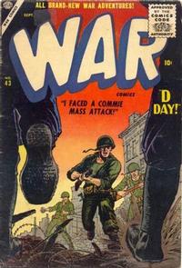 Cover Thumbnail for War Comics (Marvel, 1950 series) #43