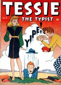 Cover Thumbnail for Tessie the Typist Comics (Marvel, 1944 series) #7