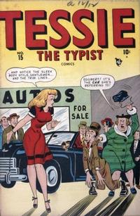 Cover Thumbnail for Tessie the Typist Comics (Marvel, 1944 series) #15
