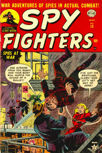 Cover for Spy Fighters (Marvel, 1951 series) #13