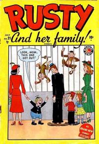 Cover Thumbnail for Rusty Comics (Marvel, 1947 series) #21