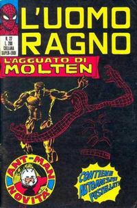 Cover for L'Uomo Ragno [Collana Super-Eroi] (Editoriale Corno, 1970 series) #22