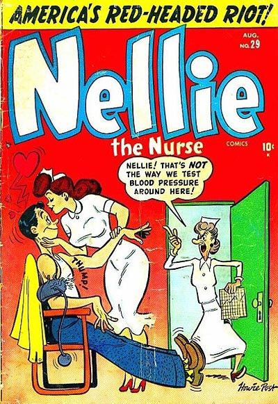 Cover for Nellie the Nurse Comics (Marvel, 1945 series) #29