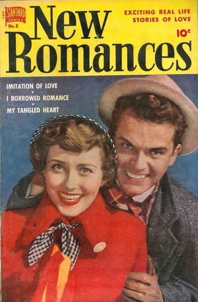 Cover for New Romances (Pines, 1951 series) #8