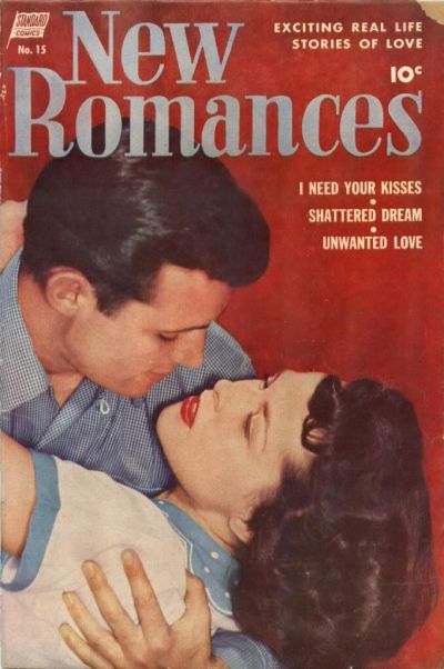 Cover for New Romances (Pines, 1951 series) #15