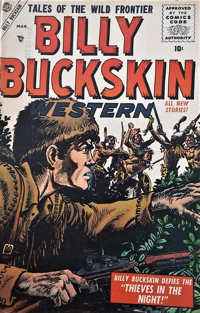 Cover for Billy Buckskin (Marvel, 1955 series) #3