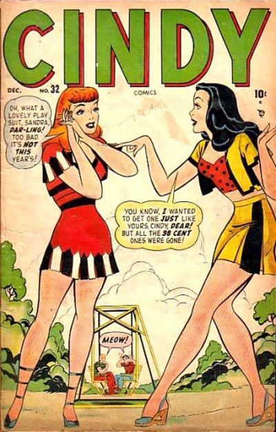 Cover for Cindy Comics (Marvel, 1947 series) #32