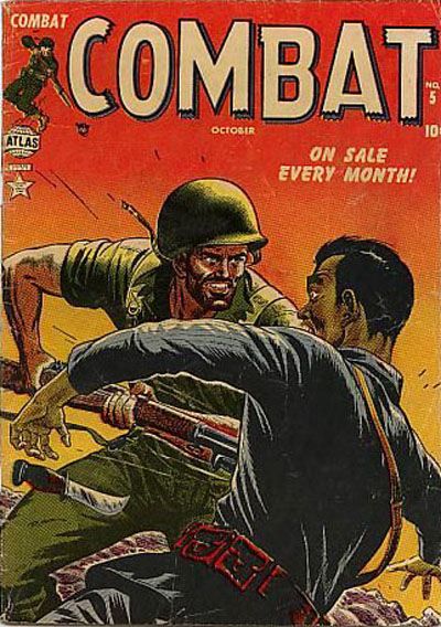 Cover for Combat (Marvel, 1952 series) #5