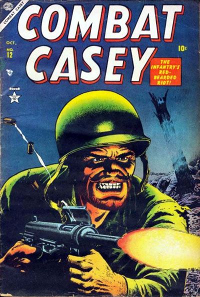 Cover for Combat Casey (Marvel, 1953 series) #12