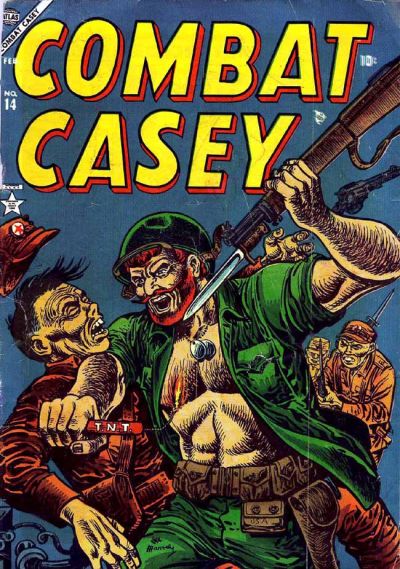 Cover for Combat Casey (Marvel, 1953 series) #14