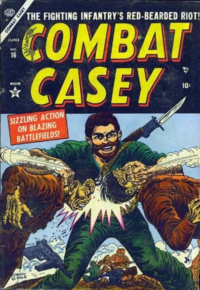 Cover for Combat Casey (Marvel, 1953 series) #16