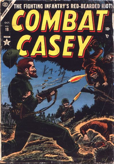 Cover for Combat Casey (Marvel, 1953 series) #18