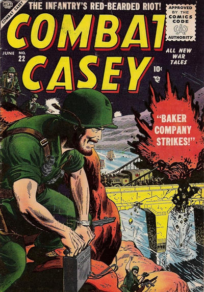 Cover for Combat Casey (Marvel, 1953 series) #22