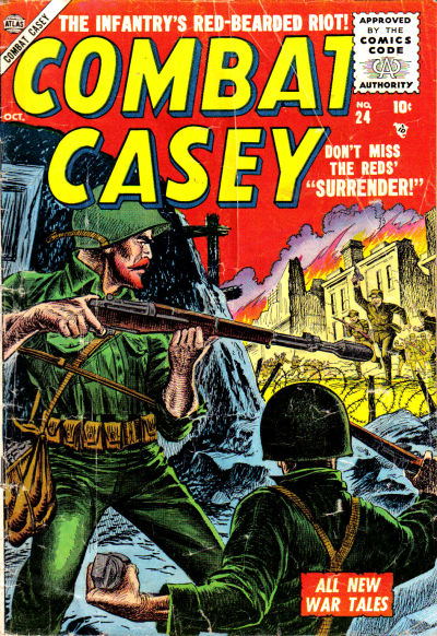 Cover for Combat Casey (Marvel, 1953 series) #24