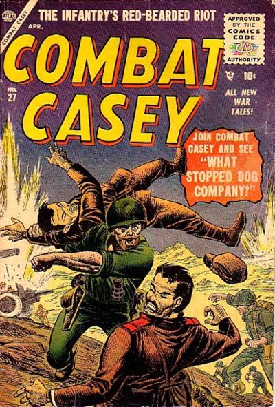 Cover for Combat Casey (Marvel, 1953 series) #27